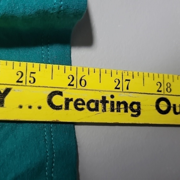 Vintage Y2K Beaded Turqoise Halter Top - Picture 4 of 7